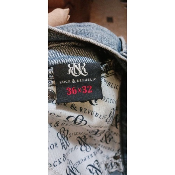 Rock &‎ Republic Jeans Mens 36x32 - Picture 12 of 12